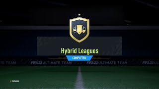 FIFA 22 Hybrid Leagues SBC Cheapest Solution  Total Cost 41750 Coins [upl. by Ainimre353]