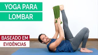 💥Yoga para dor lombar  alivio e fortalecimento [upl. by Nosnorb]