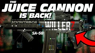 ZERO RECOIL JUICE CANNON  SA58  Escape from Tarkov [upl. by Hengel]