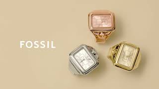 Fossil Valentines Day Gifts  Raquel Watch Ring [upl. by Mosra172]