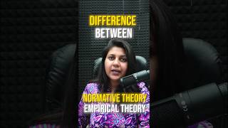 Normative and Empirical Political Theory Difference Political Science shorts upsc polscience [upl. by Aura]