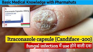 Itraconazole  Candiforce 200  fungal infection की दवा  Uses side effects  Medicine information [upl. by Morganne]