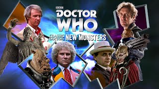 Doctor Who Classic Doctors New Monsters [upl. by Ardnuhs]