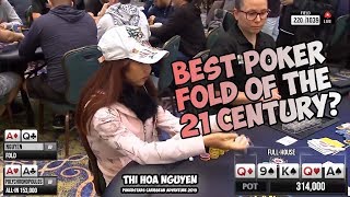 Best poker fold of the 21 century [upl. by Anatsirhc706]