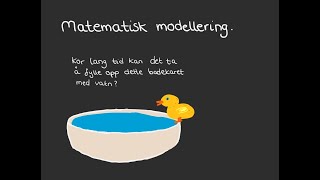 Matematisk modellering [upl. by Nahgem34]