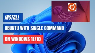 How to Install Ubuntu 2204 in Windows 1110 WSL [upl. by Ocirederf]