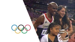 Mo Farah Wins 10000m Gold  London 2012 Olympics [upl. by Einor]