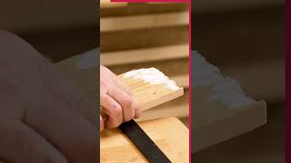 Chiselled wood chisel woodworking craft satisfying projectideas shorts trending subscribe [upl. by Lhadnek]