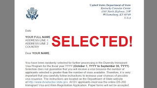 How to Check Diversity Visa Lottery Result With or Without Confirmation Number [upl. by Onstad]