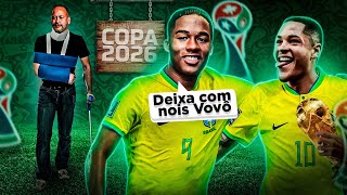 Copa do Mundo mas com a SELEÇÃO de 2026 [upl. by Rogovy]