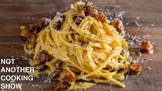 PERFECT SPAGHETTI CARBONARAthe easy way [upl. by Nnomae]