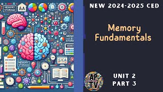 🎯Memory Fundamentals and Storage  AP Psychology Unit 2 Part 3🎯 [upl. by Seagrave]