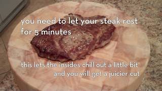 How to Cook a Steak in the Toaster Oven [upl. by Dnalevets]