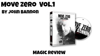 Move Zero by John Bannon  Magic Review [upl. by Rediah]