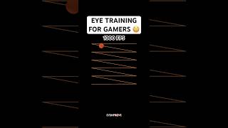 Get Better Aim with this 1000 FPS Eye Training gaming shorts [upl. by Rabin]