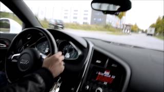 Capristo Audi R8 V10 Spyder Launch Control [upl. by Firehs]