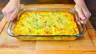 Leckere Zucchini in 30 Minuten Gemüseauflauf aus Zucchini mit Käse und Sahne [upl. by Eenet]