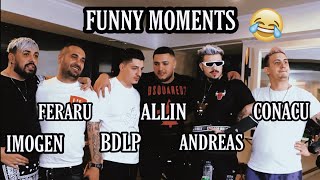 FUNNY MOMENTS DE PE LIVE cu BOGDAN DLP amp ALLin ImoGen Conacu Feraru Andreas  NEBUNIE 😂 [upl. by Charley]