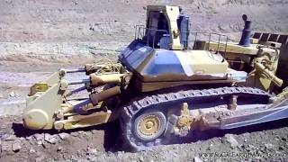 KOMATSU D575A DOZER RIPPING [upl. by Aicnarf]