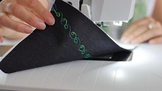 Tutorial how to do bobbinwork with BERNINA [upl. by Anifled]