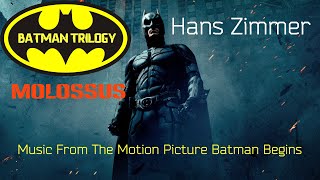 BATMAN TRILOGY Molossus by Hans Zimmer Batman Begins OST Epic scenes all trilogy [upl. by Petrie]