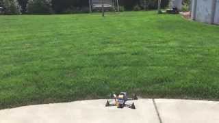 Plywood Drone Build  Maiden Flight [upl. by Higinbotham20]