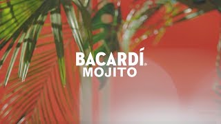 How to Make A BACARDÍ Mojito Cocktail Recipe [upl. by Annuahsal41]