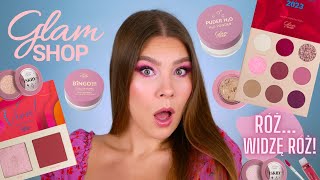 NOWOŚCI GLAM SHOP ❤️ Turbo ISKRZĄCE cienie i kolekcja MAGENTA 2023 Ten puder USUNĄŁ moje PORY 😮 [upl. by Rumney]