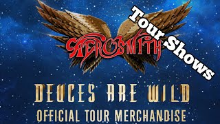 Aerosmith  Tour Shows  Deuces Are Wild Tour 20192022 [upl. by Hales898]