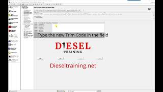 Cummins Insite How to change Trim Codes [upl. by Ahsimaj616]