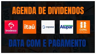 📅 AGENDA DE DIVIDENDOS DA SEMANA DE 30 09 A 04 10 2024 [upl. by Hugo]