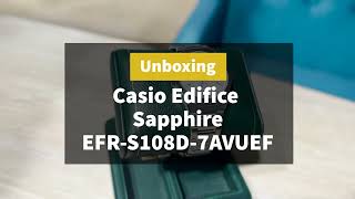 Unboxing The Casio Edifice EFRS108D7AVUEF [upl. by Good250]