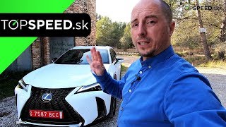 Lexus UX jazda  Maroš ČABÁK  TOPSPEEDsk [upl. by Damahom]