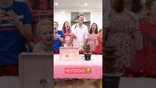 Chocolate Fountain Challenge 🤢  Ballinger Family valentinesgame [upl. by Buzzell635]