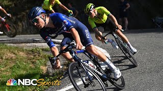 Highlights 2023 Vuelta a España Stage 17  Primoz Roglics Wins Over Struggling Sepp Kuss [upl. by Nazus494]