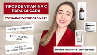 TIPOS DE VITAMINA C PARA LA CARA  THE ORDINARY ASCORBYL GLUCOSIDE SOLUTION 12 LASCORBIC ACID 100 [upl. by Suoiradal]