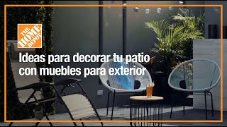 Ideas de muebles para decorar tu patio o jardín 💡 [upl. by Niwrud]