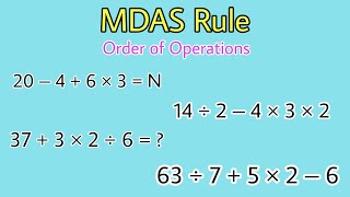 Order of Operations Part 2  PEMDAS MathTeacherGon [upl. by Ethban]