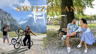 6 DAYS IN SWITZERLAND  Visiting 7 Swiss Areas  Travel Guide Tips And Prices [upl. by Abbub]