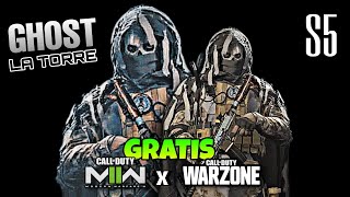 COMO DESBLOQUEAR A GHOST EN WARZONE 20 TODAS LAS FORMAS T5 WARZONE [upl. by Eelatsyrc]