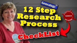 12 Step Process for Researching Your Family History Checklist [upl. by Orson926]