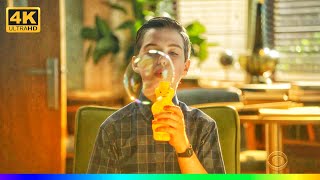 Young Sheldon Season 4 Episode 8  when sheldon start making bubble infront of his teacher [upl. by Wahl]