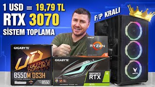 SEÇİM ÖNCESİ 17999 TL FP KRALI RTX 3070 SİSTEM TOPLAMA  PCH V21 [upl. by Yerffe]