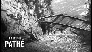 Aftermath Of Italian Dam Disaster 1963 [upl. by Perr]