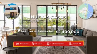 Residencial Vitalá  Casas en venta en Cancún Quintana Roo [upl. by Mclaughlin]