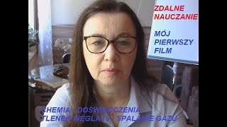 Doświadczenia szkolne otrzymywanie tlenku węgla IV oraz spalanie gazu  butanu [upl. by Nerral]