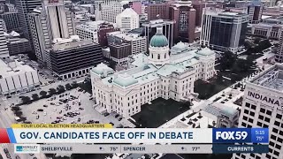 Gubernatorial debate recap Candidates on education [upl. by Atilahs2]