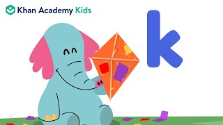 The Letter K  Letters and Letter Sounds  Learn Phonics with Khan Academy Kids [upl. by Hillier]