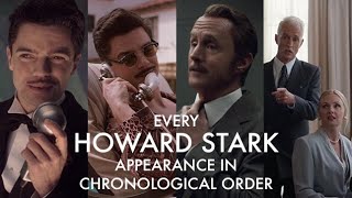 Every Howard Stark Appearance in Chronological Order Marvel Cinematic Universe [upl. by Arikal]