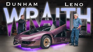 Jay Leno amp Jeff Dunham Unveil The Wraith The Most Mysterious Movie Car  Jay Lenos Garage [upl. by Notfa]